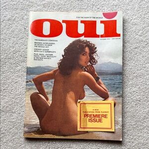 RARE Premier Issue of OUI Magazine October 1972 from Playboy